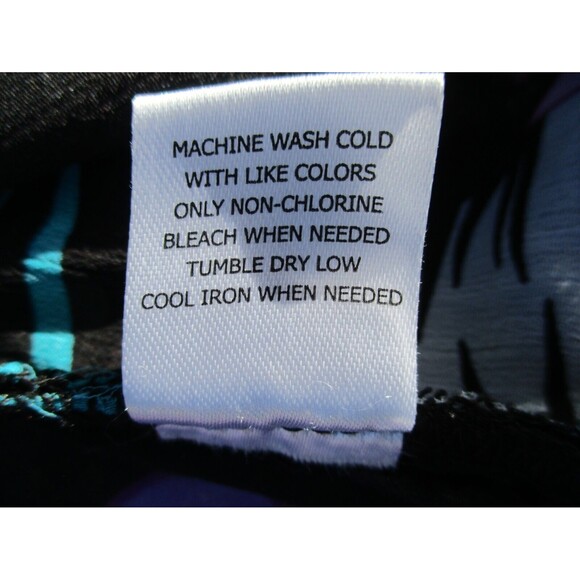 Miken Swim Kimono Cover Up Women's Med Black Floral Lace-Inset Tie-Front Sheer - Picture 10 of 16